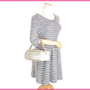 CHANEL Handbag Beige x Silver Women A15829 Authentic secondhand